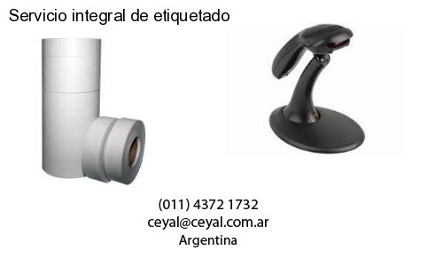 Servicio integral de etiquetado