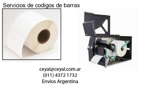 Servicios de codigos de barras