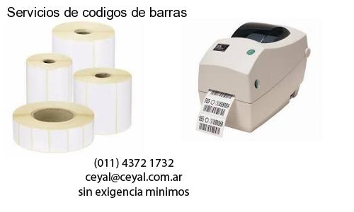 Servicios de codigos de barras