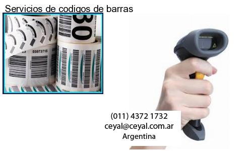 Servicios de codigos de barras