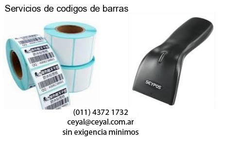 Servicios de codigos de barras