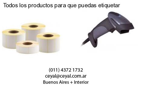 Todos los productos para que puedas etiquetar