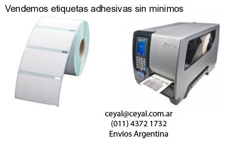 Vendemos etiquetas adhesivas sin minimos