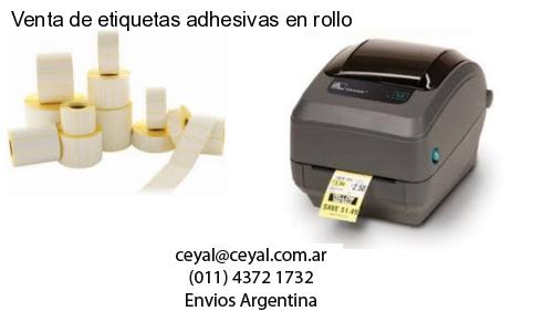 Venta de etiquetas adhesivas en rollo
