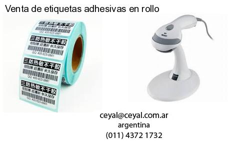 Venta de etiquetas adhesivas en rollo
