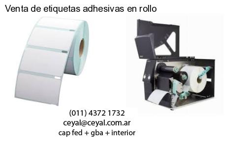 Venta de etiquetas adhesivas en rollo