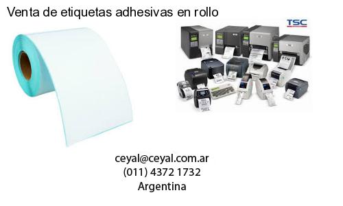 Venta de etiquetas adhesivas en rollo