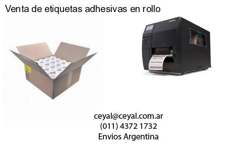 Venta de etiquetas adhesivas en rollo