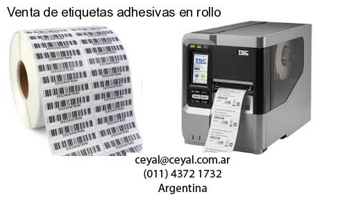 Venta de etiquetas adhesivas en rollo