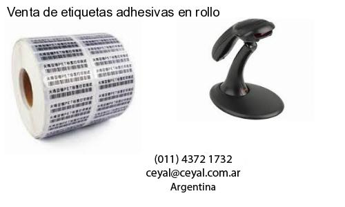 Venta de etiquetas adhesivas en rollo