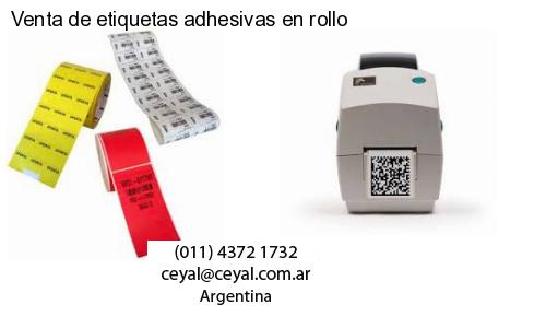 Venta de etiquetas adhesivas en rollo