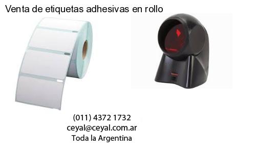 Venta de etiquetas adhesivas en rollo