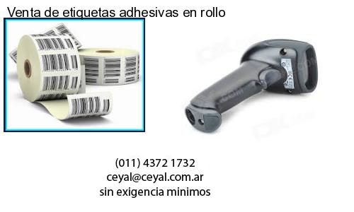 Venta de etiquetas adhesivas en rollo