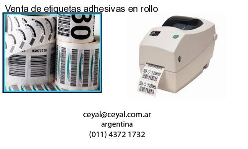 Venta de etiquetas adhesivas en rollo