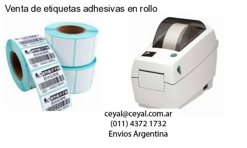 Venta de etiquetas adhesivas en rollo