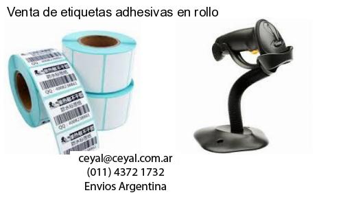 Venta de etiquetas adhesivas en rollo