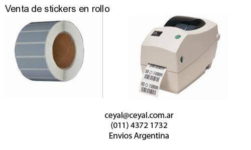 Venta de stickers en rollo