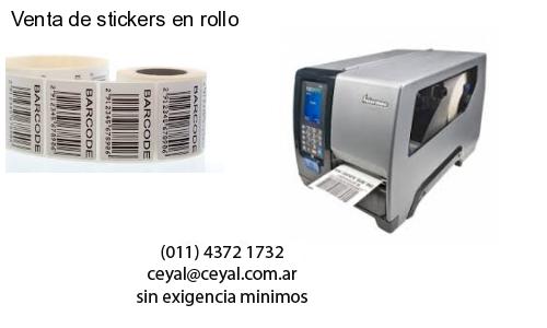 Venta de stickers en rollo