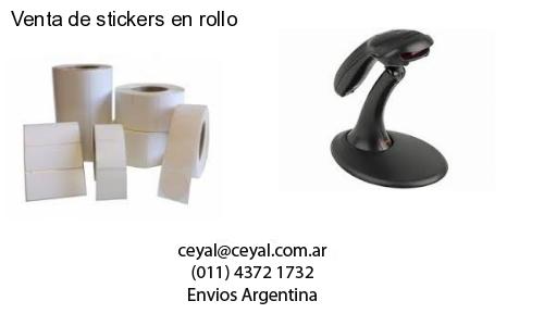 Venta de stickers en rollo