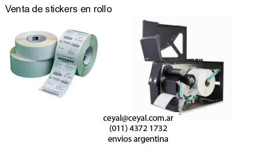 Venta de stickers en rollo
