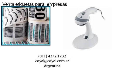 Venta etiquetas para  empresas