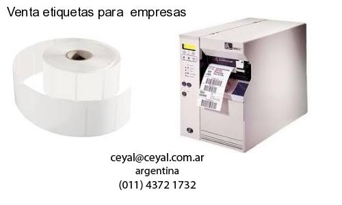 Venta etiquetas para  empresas