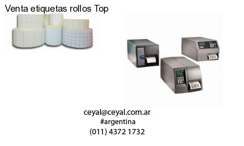 Venta etiquetas rollos Top