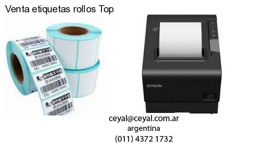 Venta etiquetas rollos Top