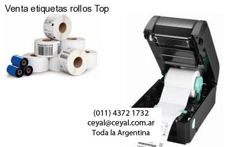 Venta etiquetas rollos Top