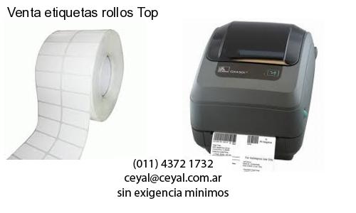 Venta etiquetas rollos Top