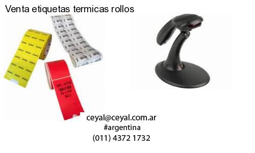 Venta etiquetas termicas rollos