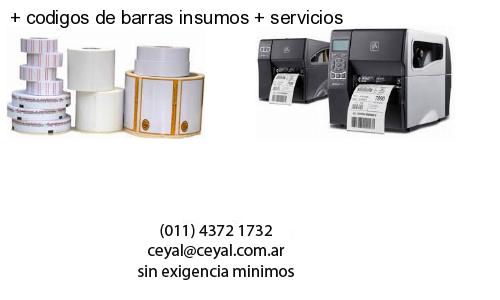   codigos de barras insumos   servicios