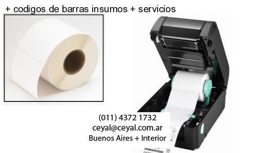   codigos de barras insumos   servicios