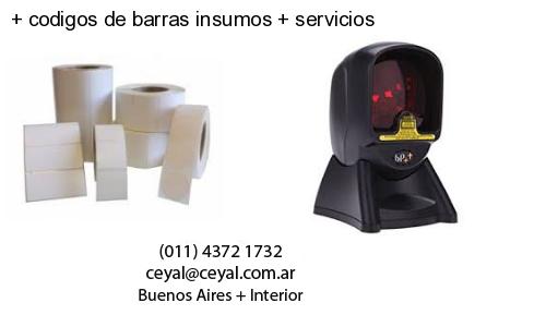   codigos de barras insumos   servicios