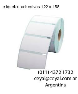 etiquetas adhesivas 122 x 158