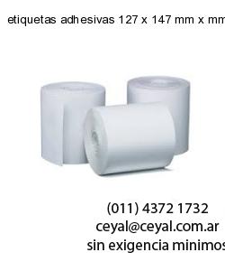 etiquetas adhesivas 127 x 147 mm x mm
