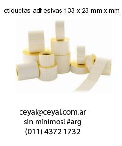 etiquetas adhesivas 133 x 23 mm x mm