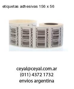 etiquetas adhesivas 156 x 56