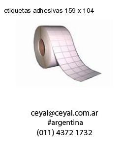 etiquetas adhesivas 159 x 104