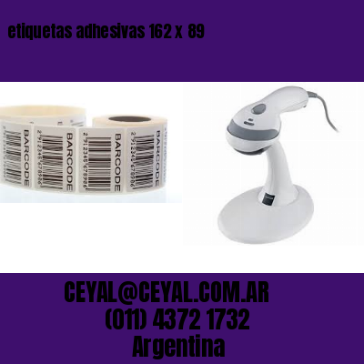 etiquetas adhesivas 162 x 89