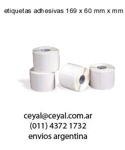 etiquetas adhesivas 169 x 60 mm x mm
