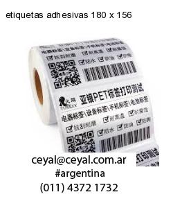 etiquetas adhesivas 180 x 156