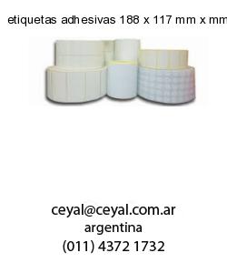 etiquetas adhesivas 188 x 117 mm x mm