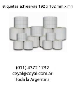 etiquetas adhesivas 192 x 162 mm x mm