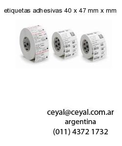 etiquetas adhesivas 40 x 47 mm x mm