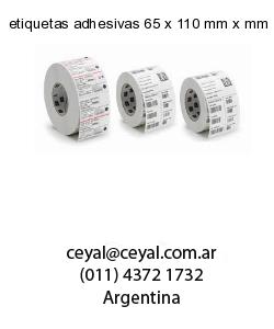 etiquetas adhesivas 65 x 110 mm x mm