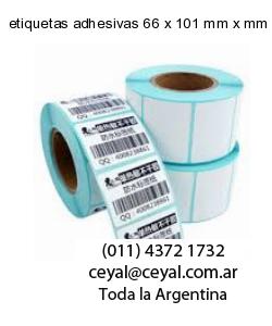 etiquetas adhesivas 66 x 101 mm x mm