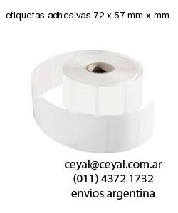 etiquetas adhesivas 72 x 57 mm x mm