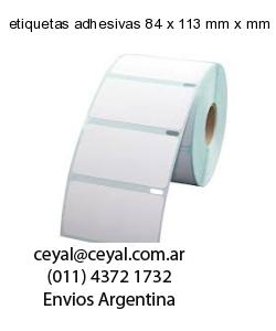 etiquetas adhesivas 84 x 113 mm x mm