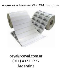 etiquetas adhesivas 93 x 134 mm x mm